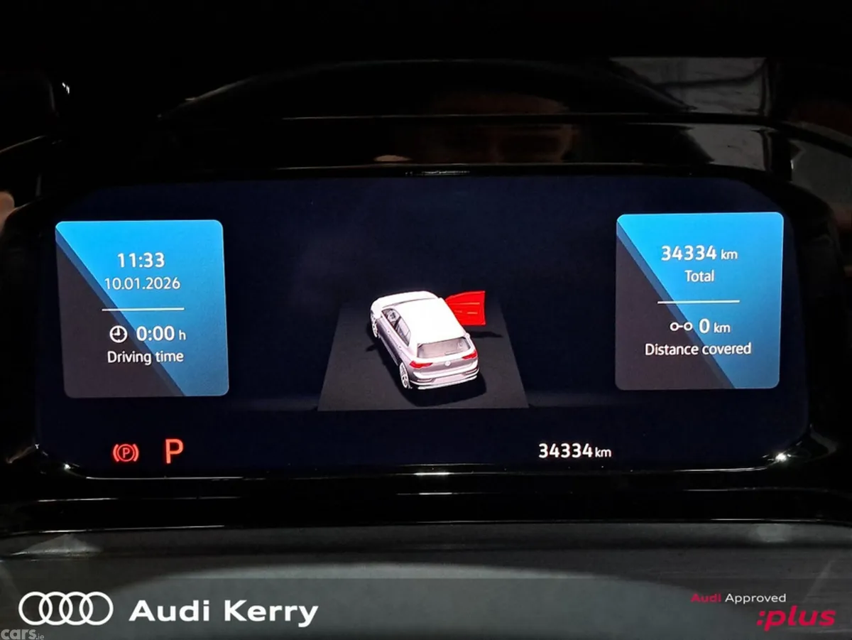 Volkswagen Golf Estate, Petrol, 2023, Red