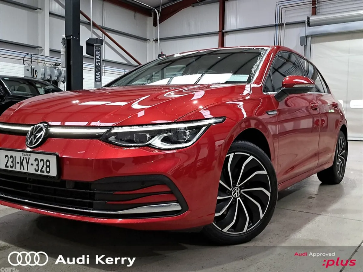 Volkswagen Golf Estate, Petrol, 2023, Red