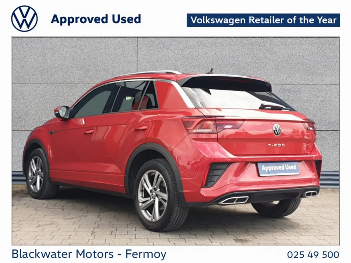 Volkswagen T-Roc SUV, Petrol, 2024, Red