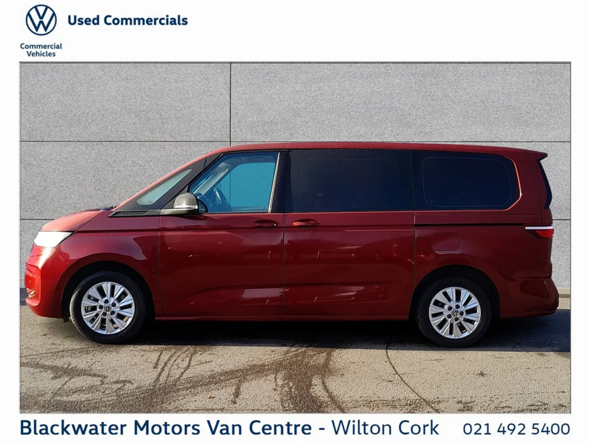 Volkswagen Multivan MPV, Petrol Plug-in Hybrid, 2023, Red