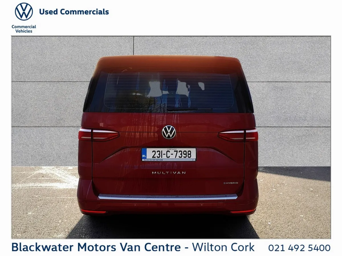 Volkswagen Multivan MPV, Petrol Plug-in Hybrid, 2023, Red