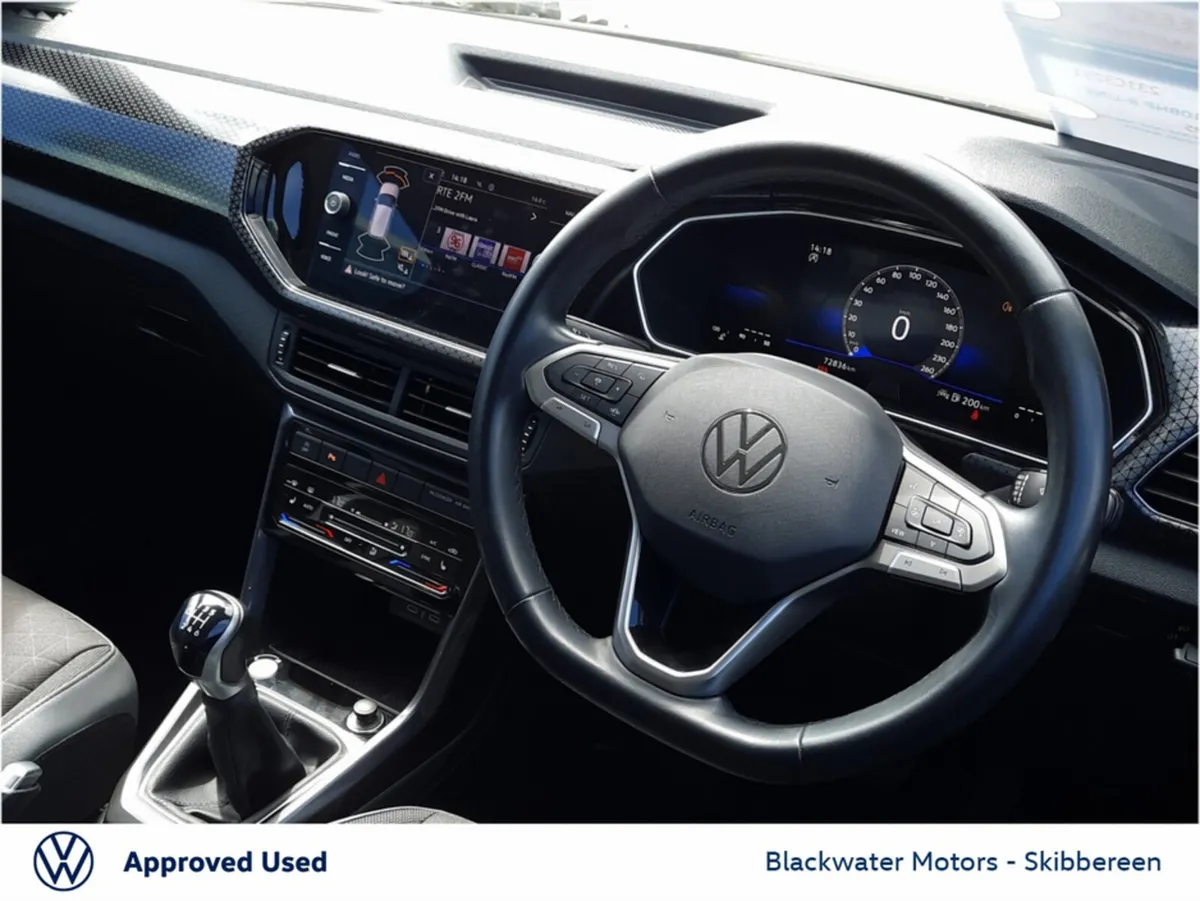 Volkswagen T-Cross SUV, Petrol, 2023, Black