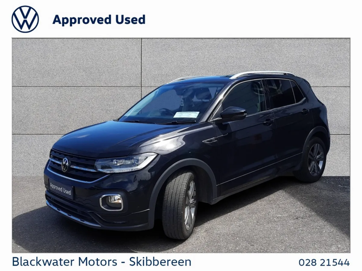 Volkswagen T-Cross SUV, Petrol, 2023, Black
