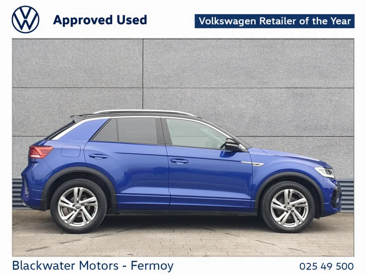 Volkswagen T-Roc SUV, Petrol, 2023, Black
