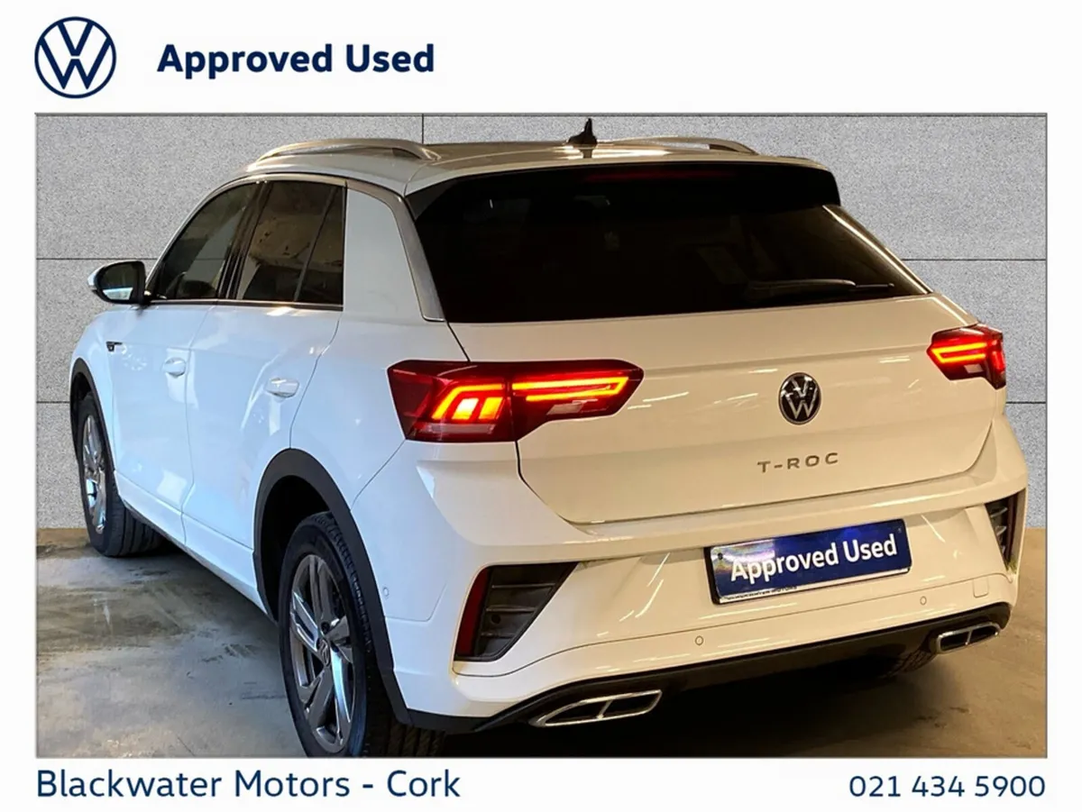Volkswagen T-Roc SUV, Petrol, 2023, White