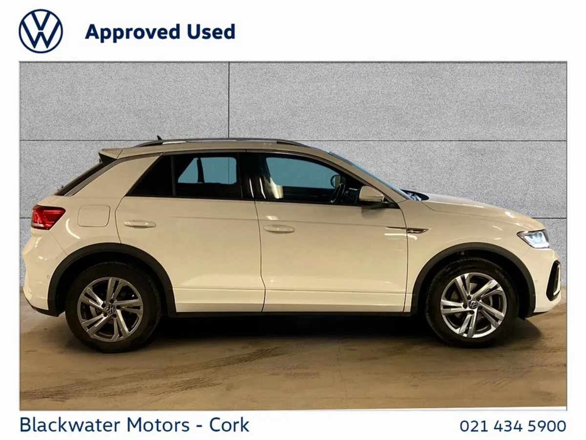 Volkswagen T-Roc SUV, Petrol, 2023, White