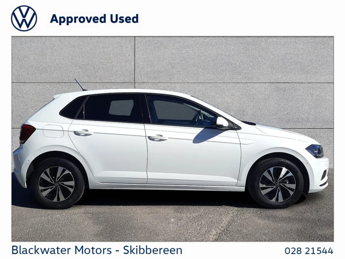 Volkswagen Polo Hatchback, Petrol, 2022, White