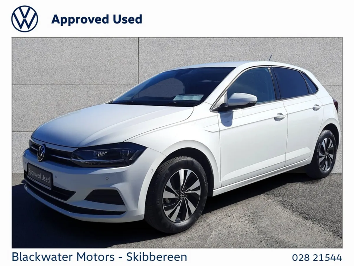 Volkswagen Polo Hatchback, Petrol, 2022, White