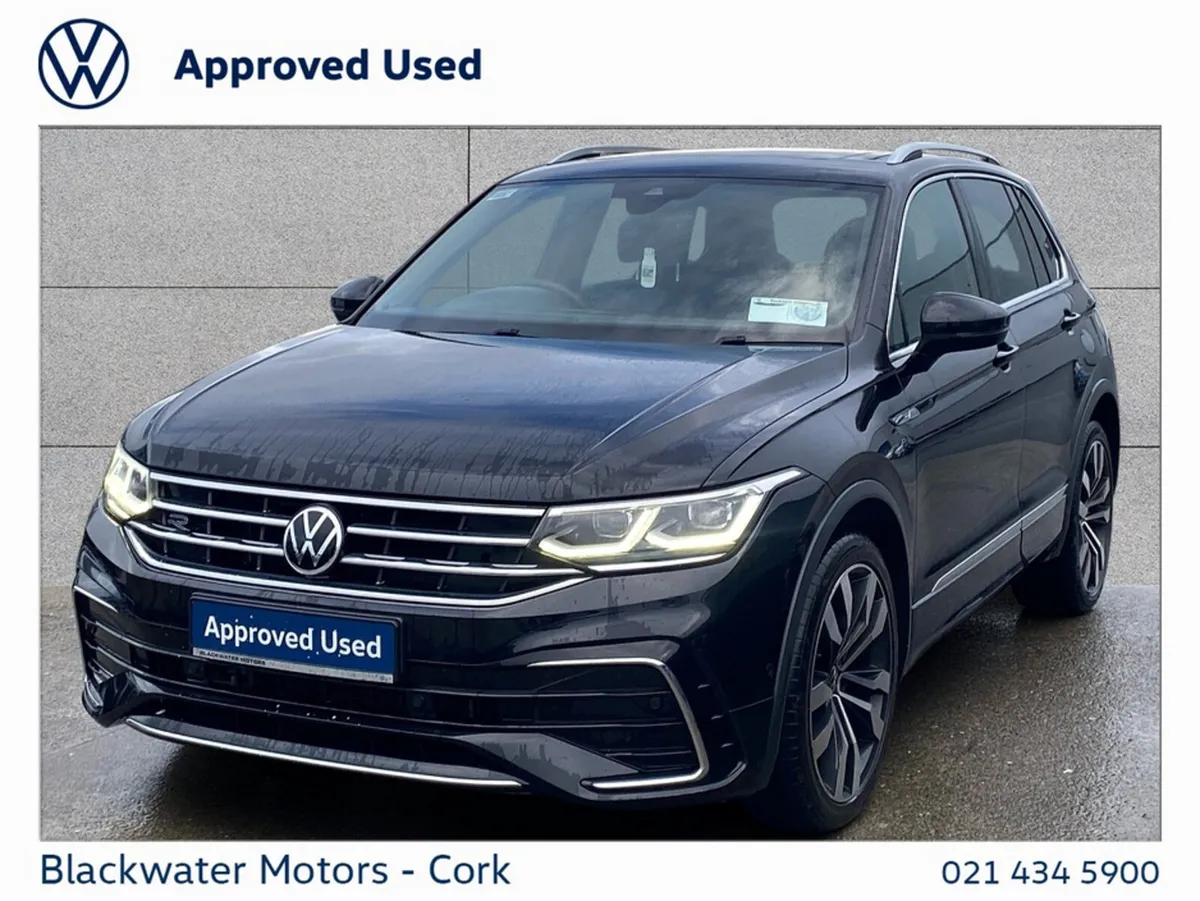 Volkswagen Tiguan Estate, Diesel, 2022, Black