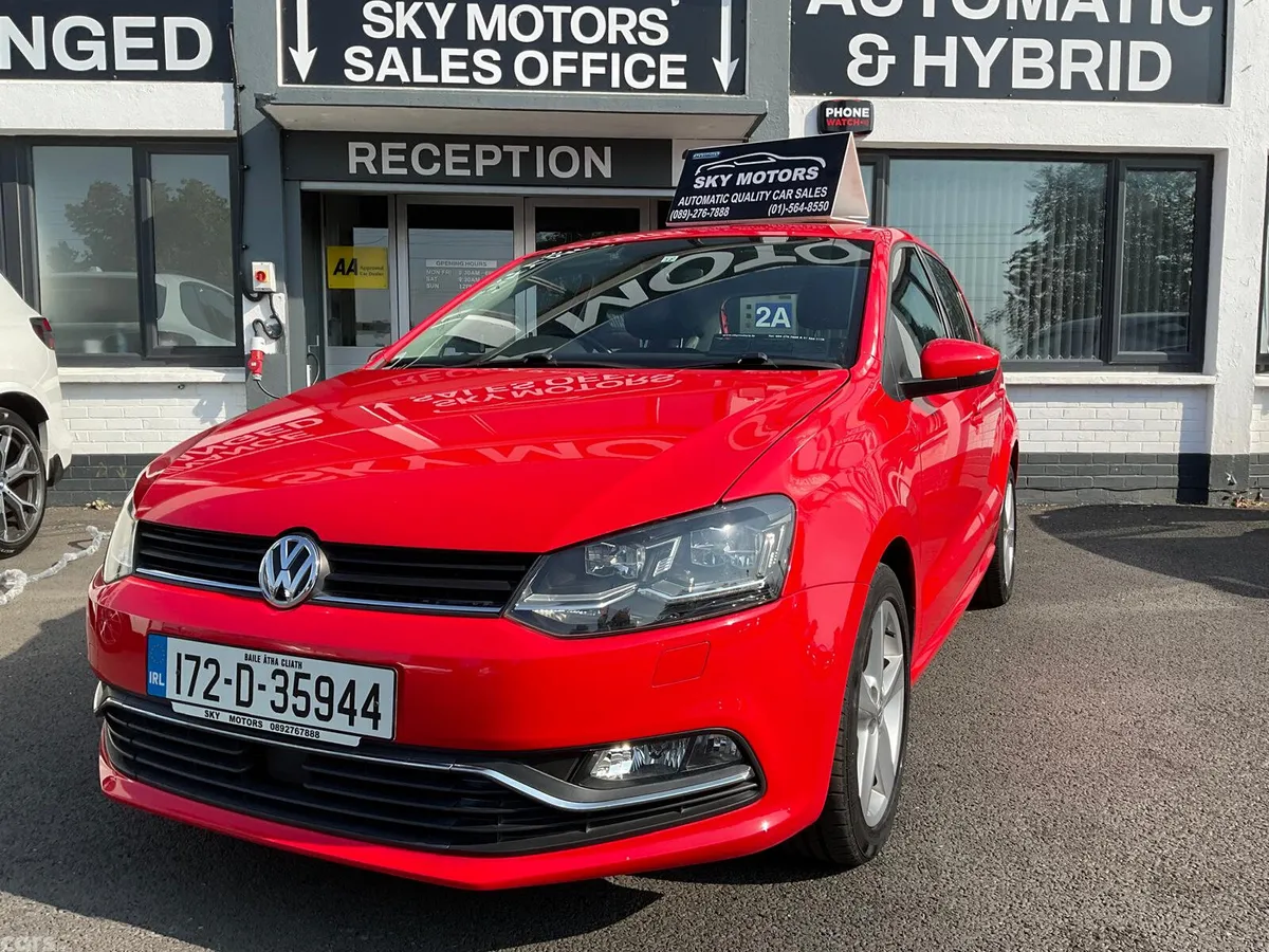 Volkswagen Polo 2017 Automatic Low Mileage,19Kmile, Dublin