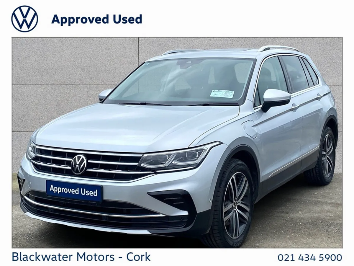 Volkswagen Tiguan SUV, Petrol Plug-in Hybrid, 2022, Grey