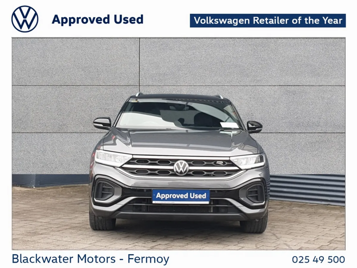 Volkswagen T-Roc SUV, Petrol, 2023, Black