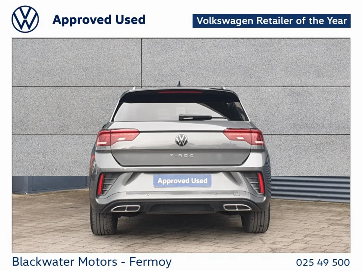 Volkswagen T-Roc SUV, Petrol, 2023, Black