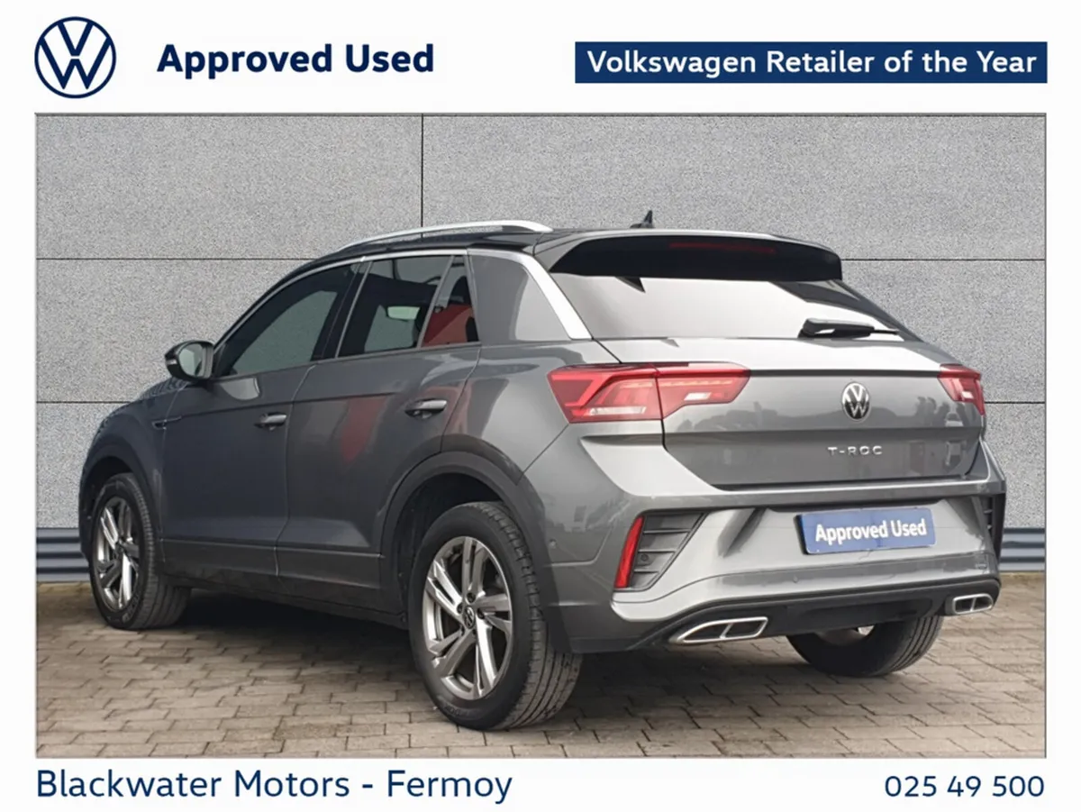 Volkswagen T-Roc SUV, Petrol, 2023, Black