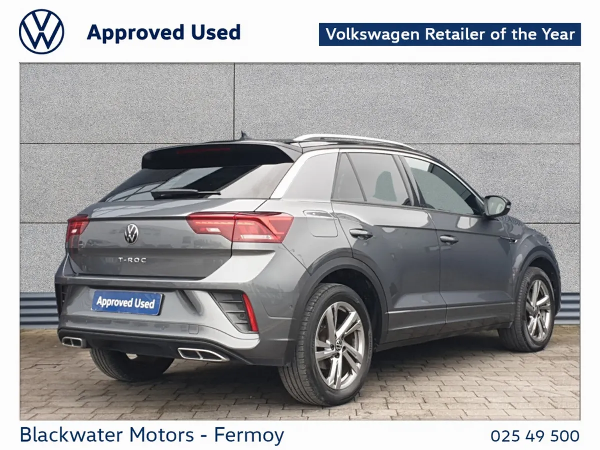 Volkswagen T-Roc SUV, Petrol, 2023, Black