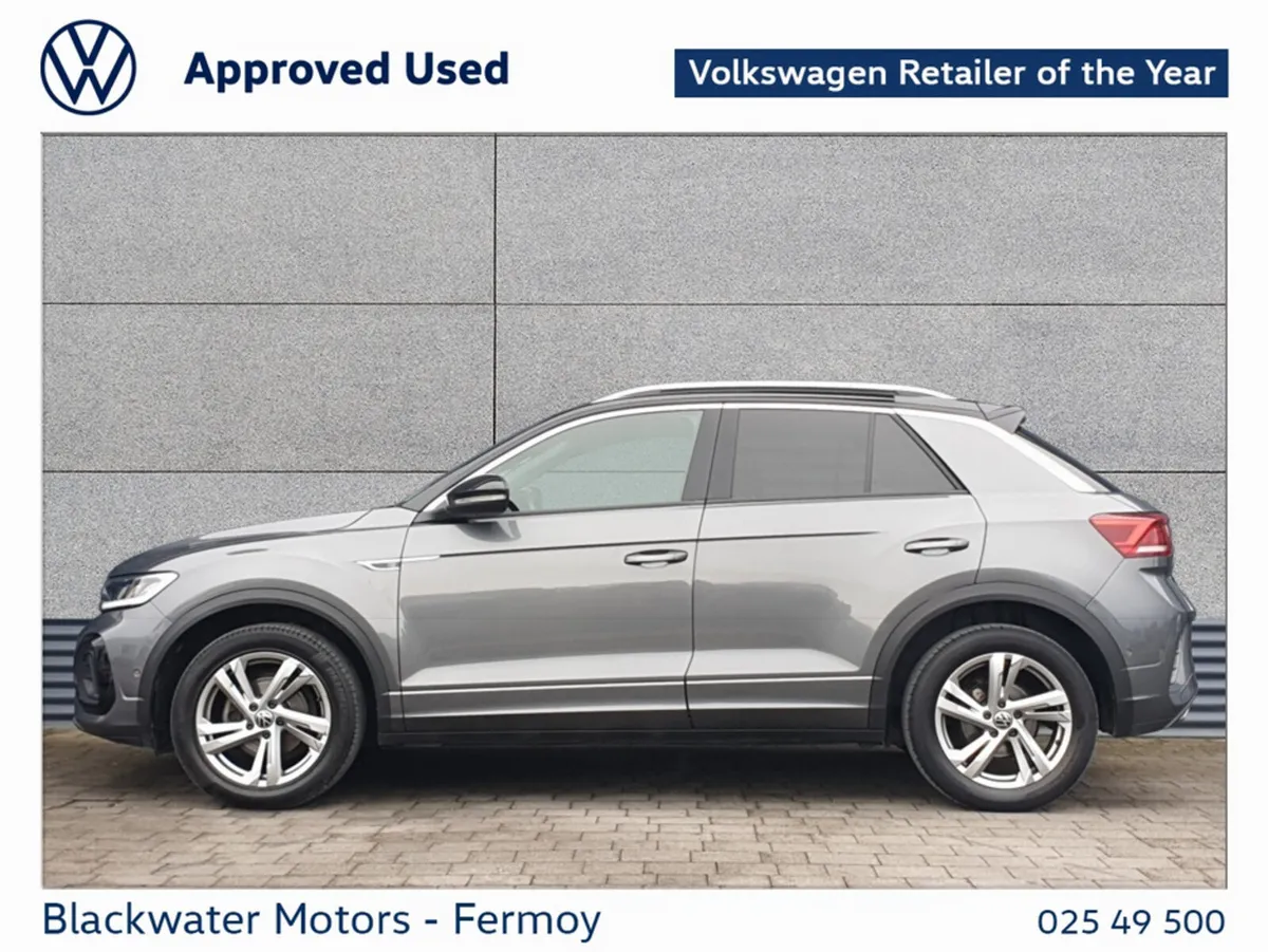 Volkswagen T-Roc SUV, Petrol, 2023, Black