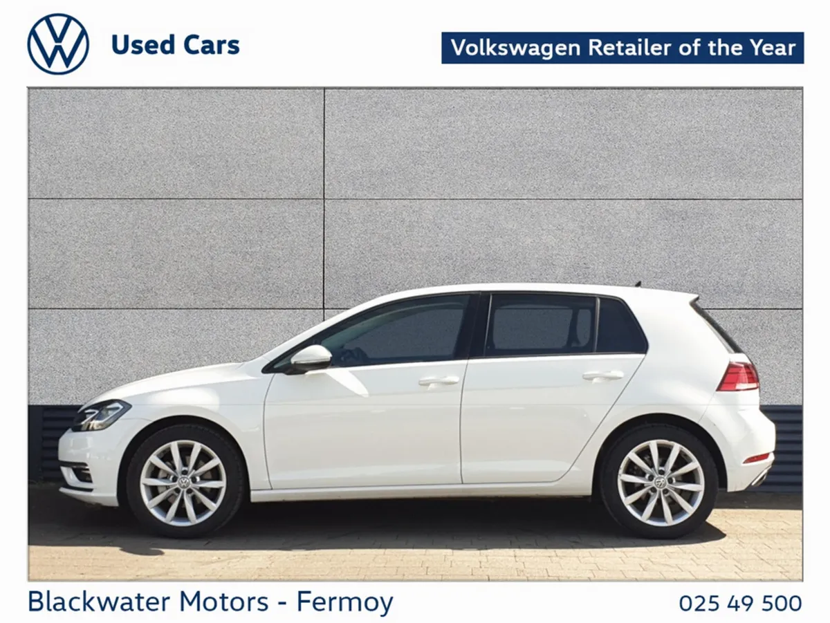 Volkswagen Golf Hatchback, Petrol, 2018, White