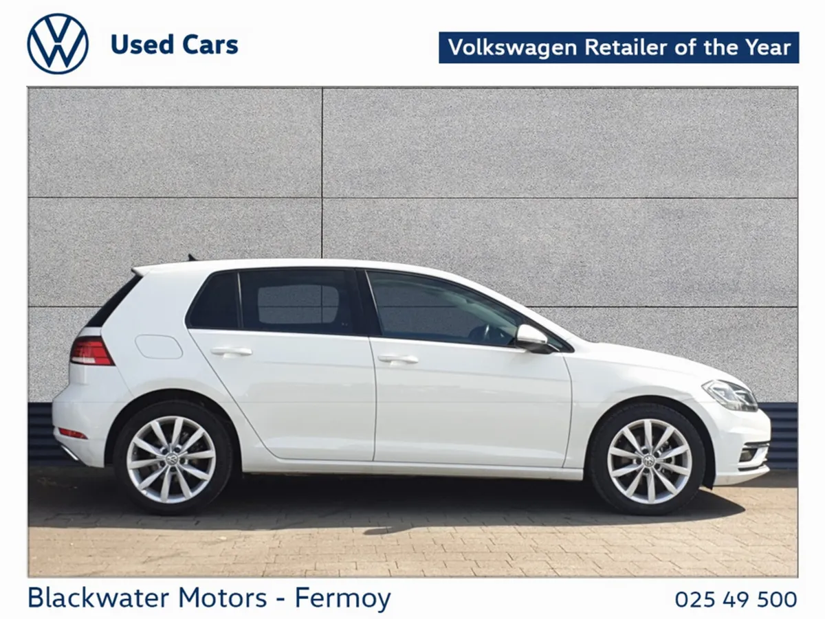 Volkswagen Golf Hatchback, Petrol, 2018, White