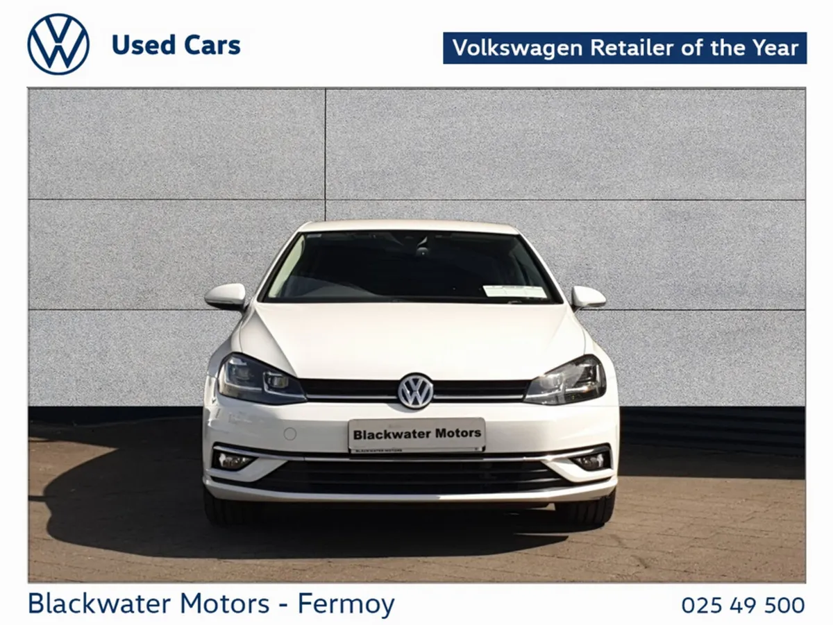 Volkswagen Golf Hatchback, Petrol, 2018, White