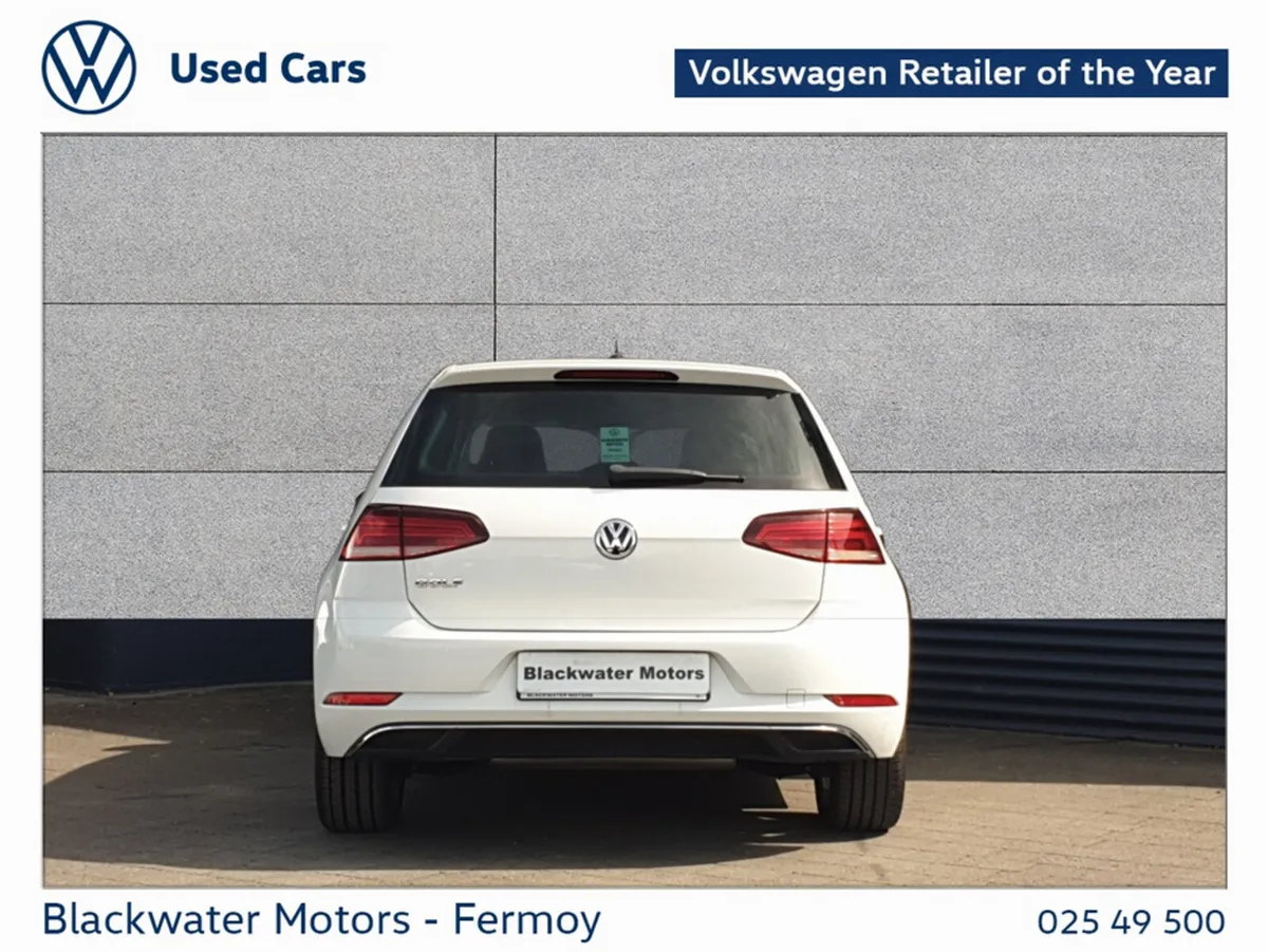 Volkswagen Golf Hatchback, Petrol, 2018, White