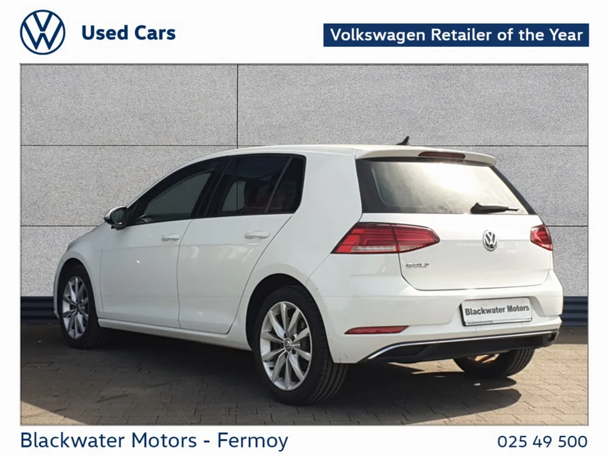 Volkswagen Golf Hatchback, Petrol, 2018, White