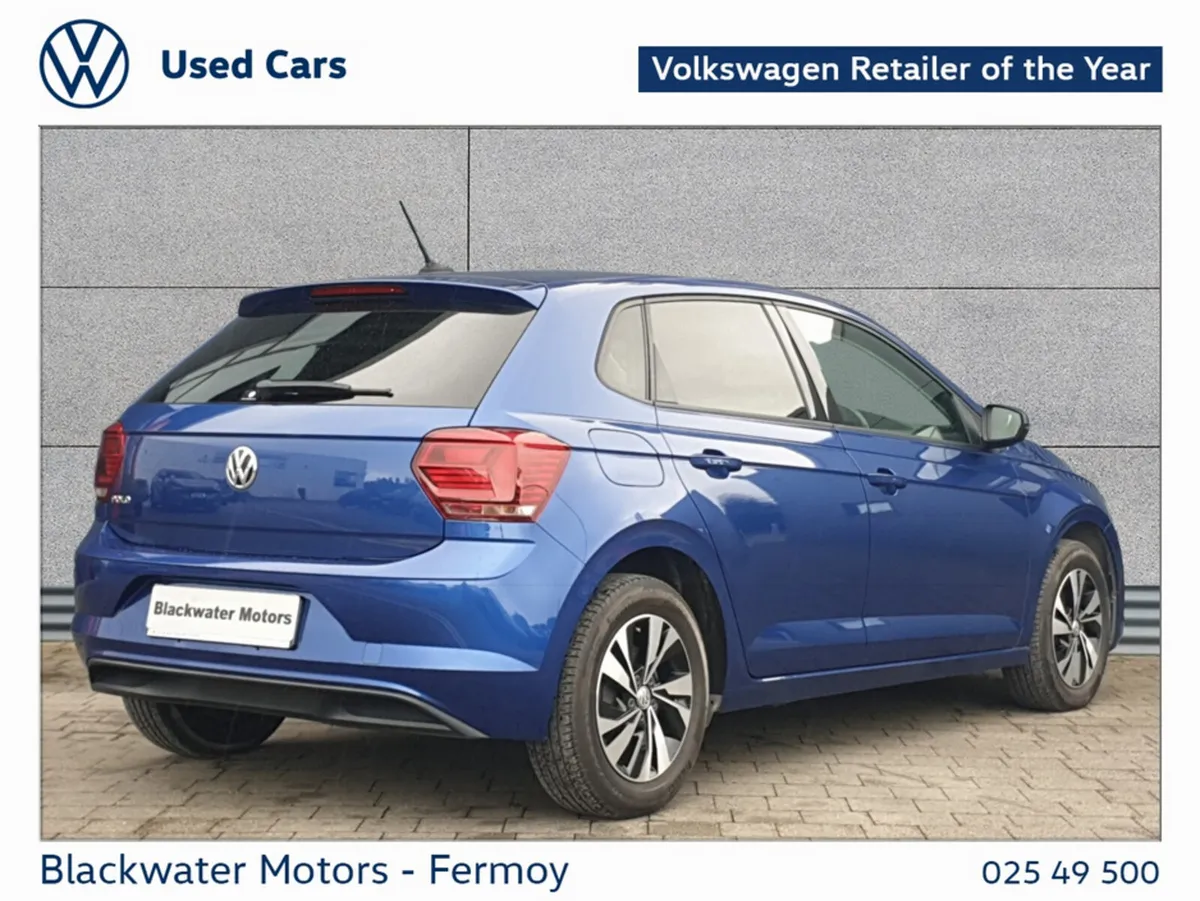 Volkswagen Polo Hatchback, Petrol, 2019, Blue