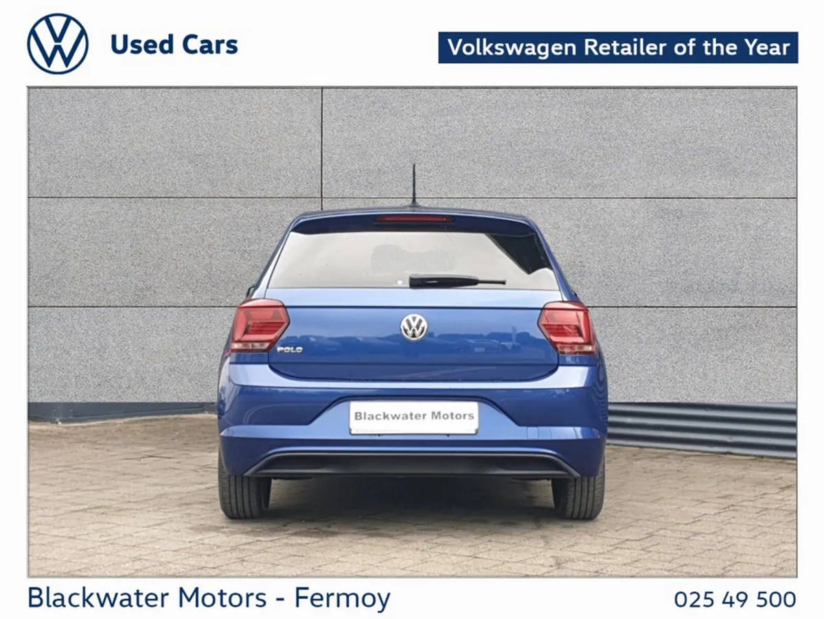 Volkswagen Polo Hatchback, Petrol, 2019, Blue