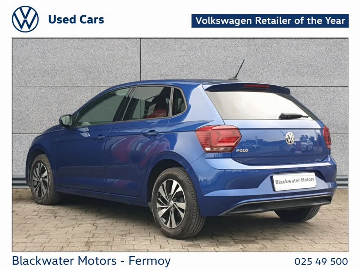 Volkswagen Polo Hatchback, Petrol, 2019, Blue