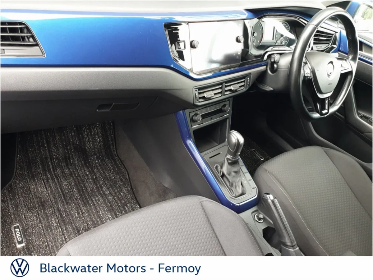 Volkswagen Polo Hatchback, Petrol, 2019, Blue