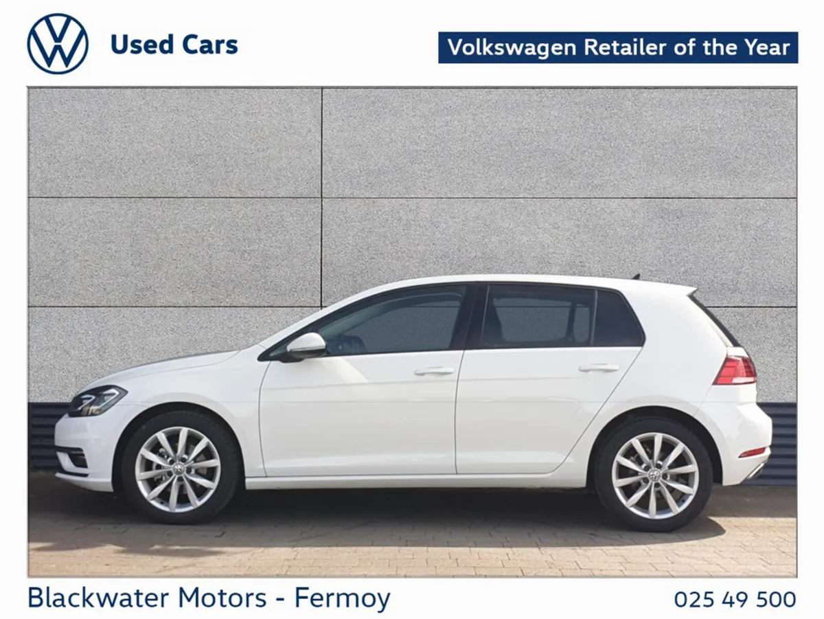 Volkswagen Golf Hatchback, Petrol, 2019, White