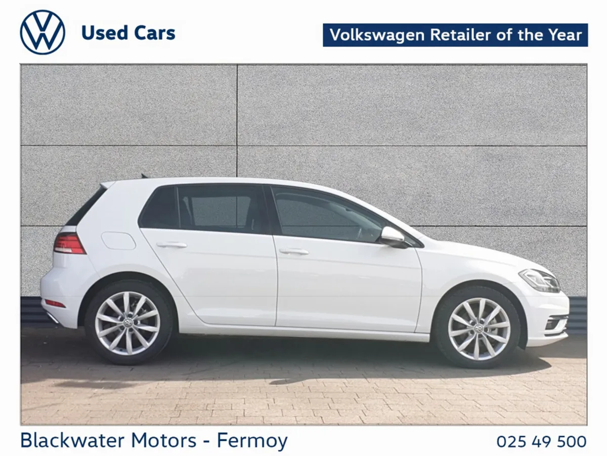 Volkswagen Golf Hatchback, Petrol, 2019, White