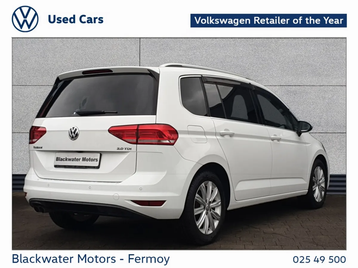 Volkswagen Touran Hatchback, Diesel, 2019, White