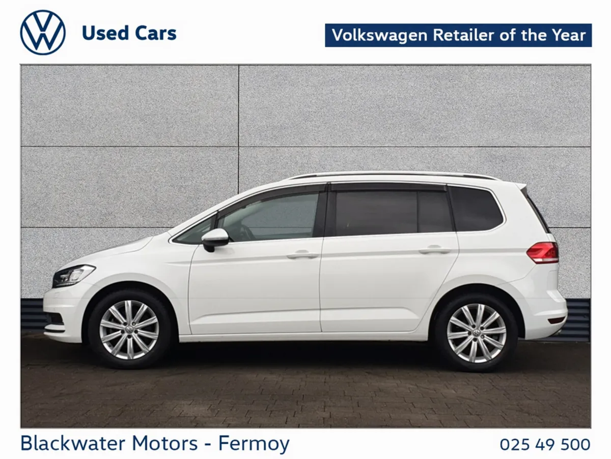 Volkswagen Touran Hatchback, Diesel, 2019, White