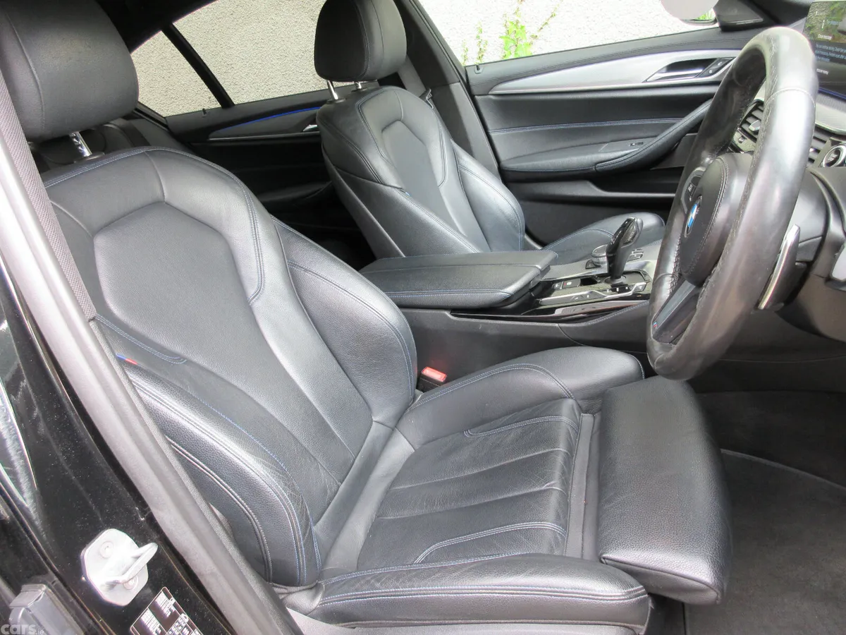 BMW 5-Series Saloon, Petrol Plug-in Hybrid, 2018, Black