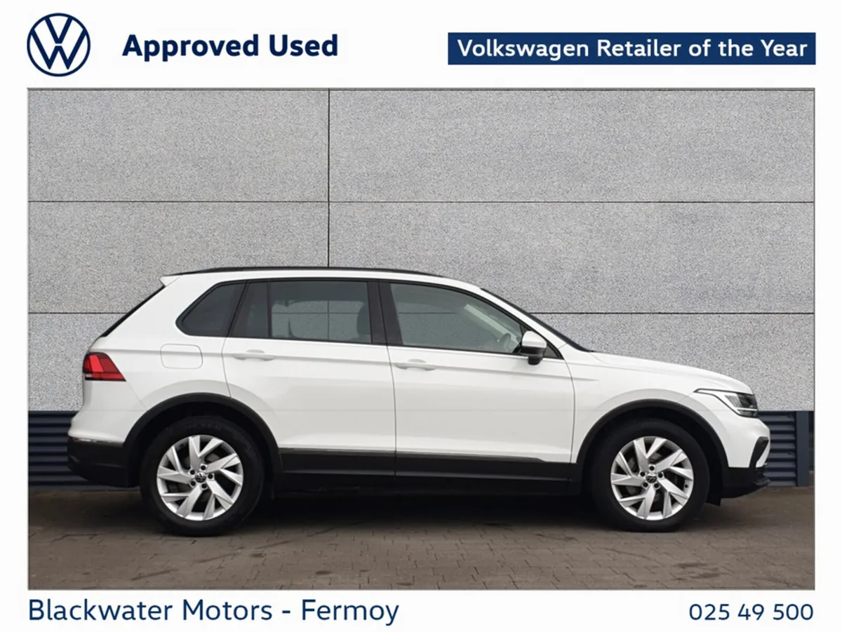 Volkswagen Tiguan SUV, Diesel, 2023, White