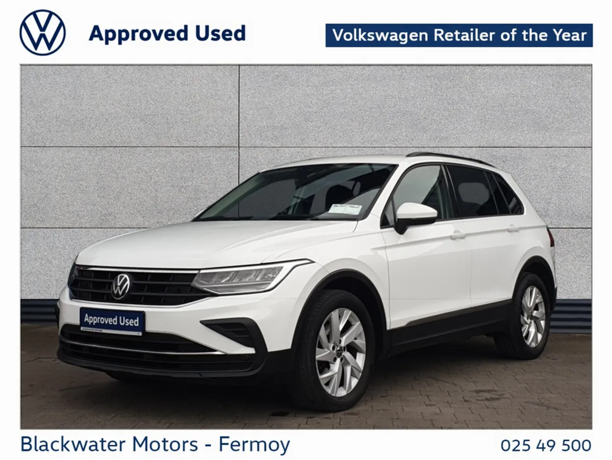 Volkswagen Tiguan SUV, Diesel, 2023, White