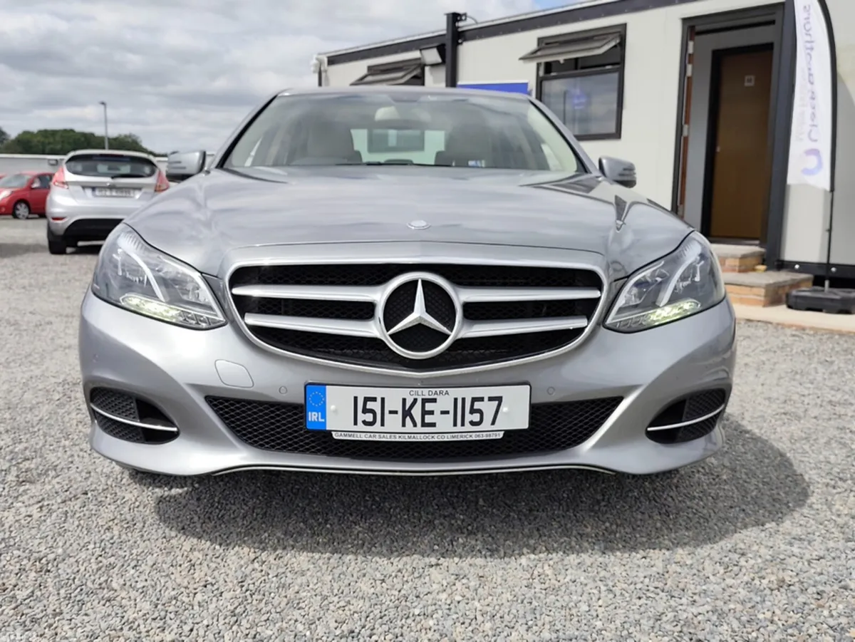 Mercedes-Benz E-Class Saloon, Diesel Hybrid, 2015, Silver