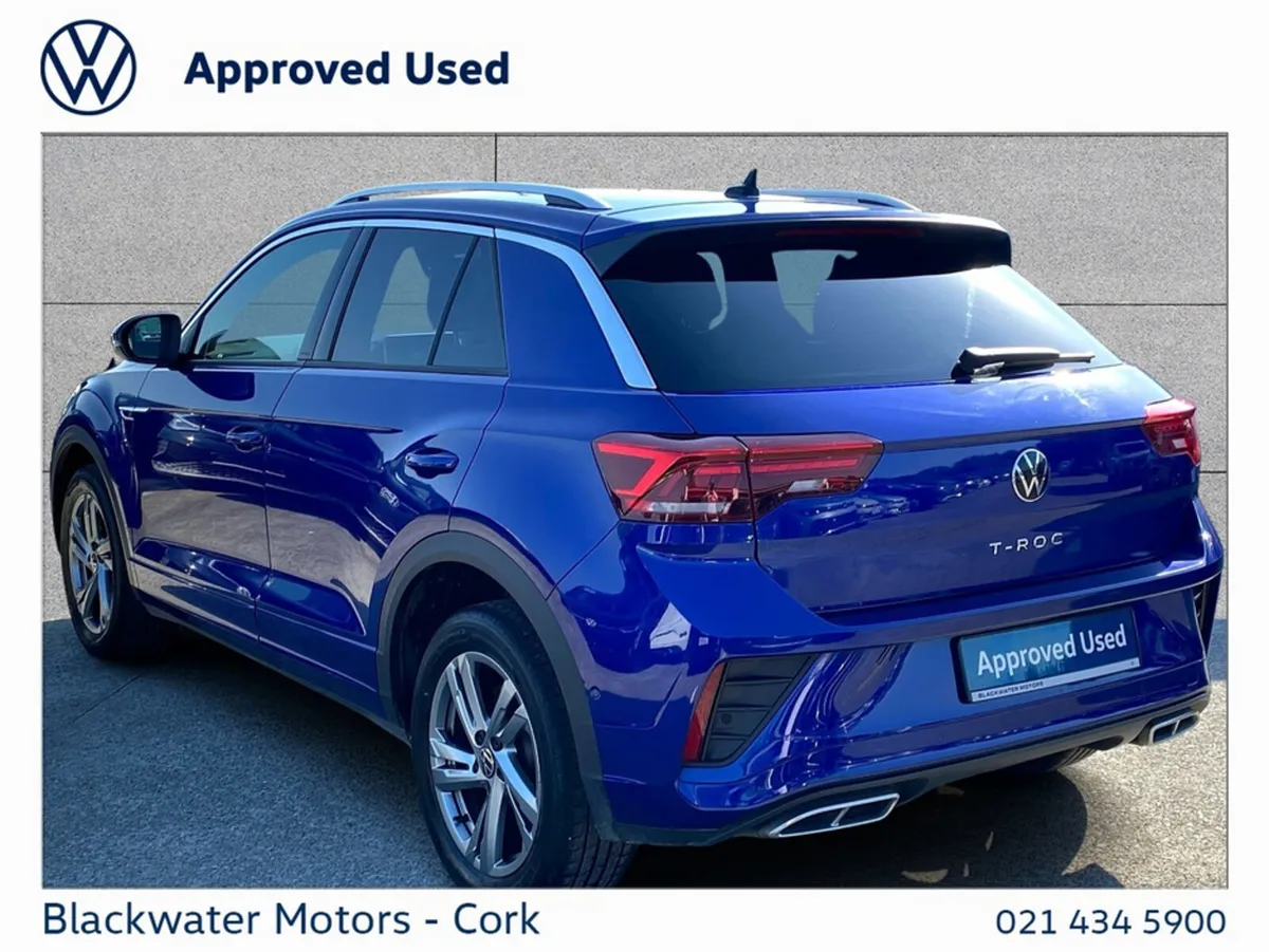 Volkswagen T-Roc SUV, Petrol, 2023, Blue