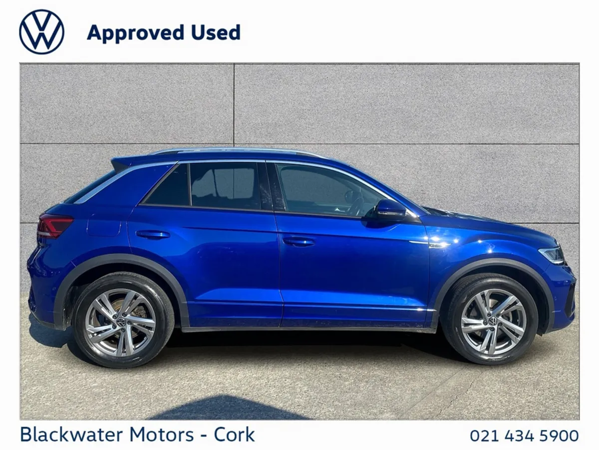 Volkswagen T-Roc SUV, Petrol, 2023, Blue