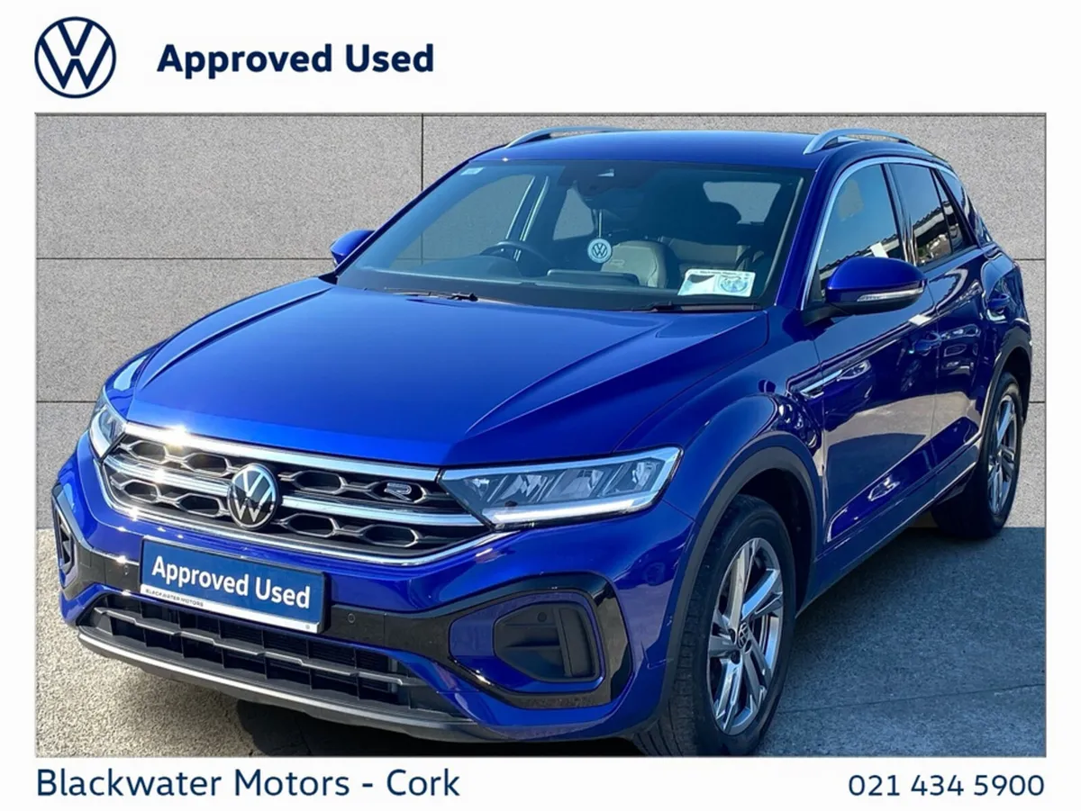 Volkswagen T-Roc SUV, Petrol, 2023, Blue