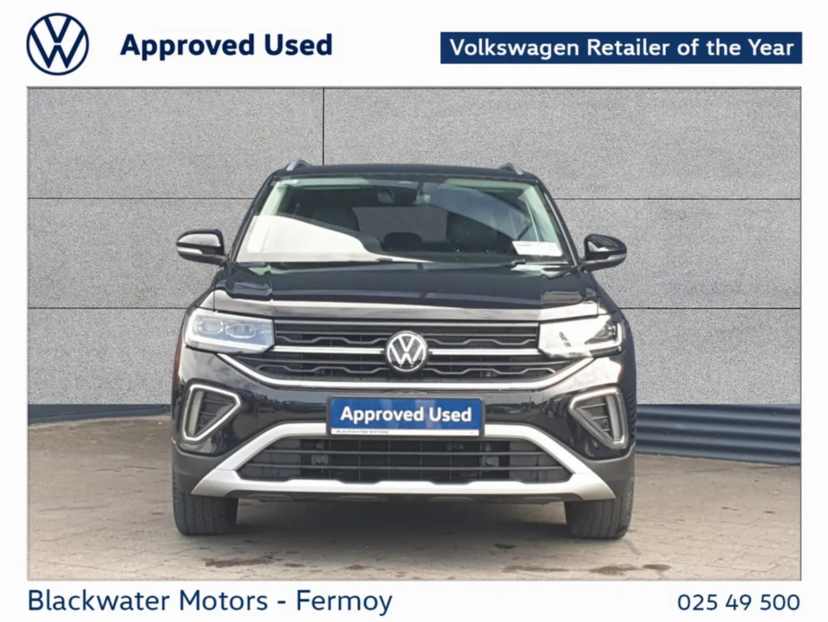 Volkswagen T-Cross SUV, Petrol, 2024, Black