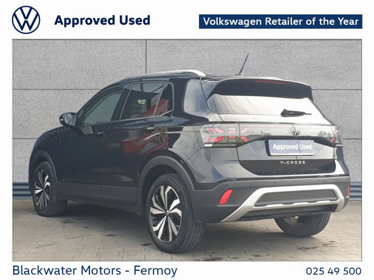 Volkswagen T-Cross SUV, Petrol, 2024, Black