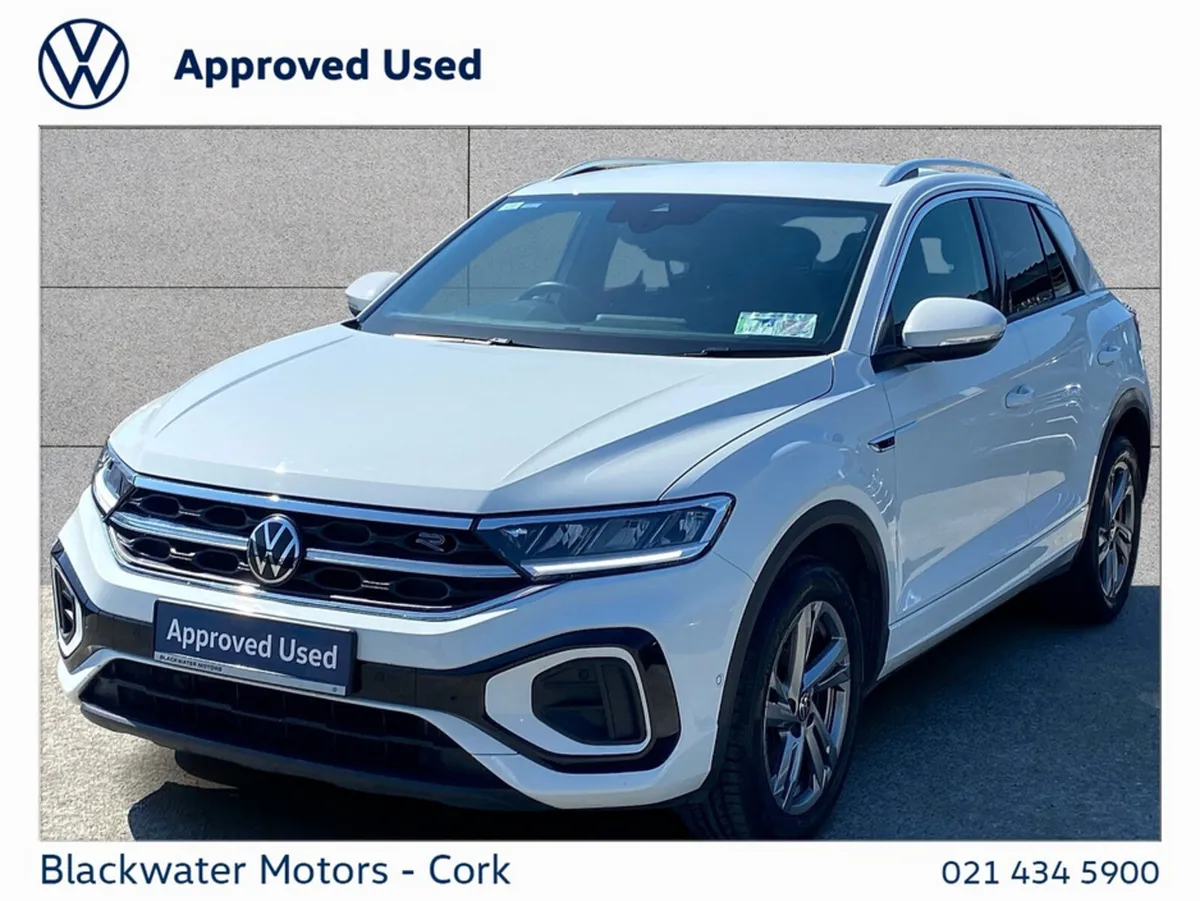 Volkswagen T-Roc SUV, Petrol, 2023, White