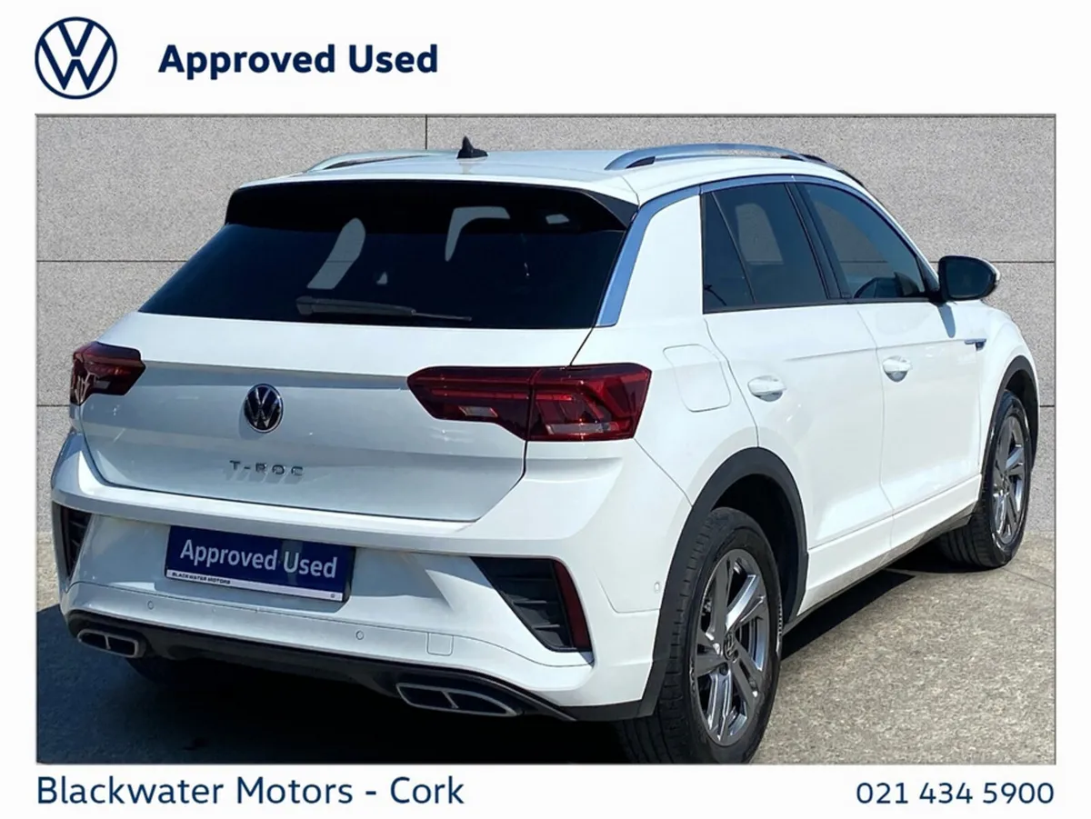 Volkswagen T-Roc SUV, Petrol, 2023, White