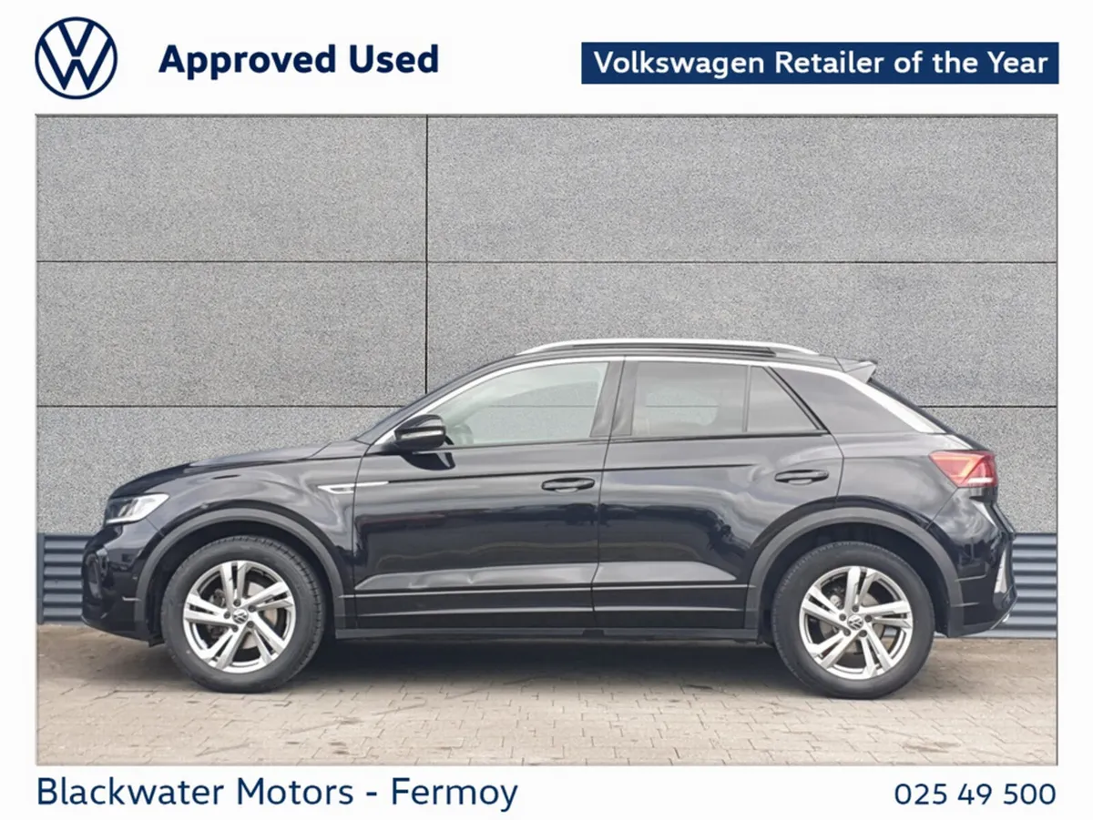 Volkswagen T-Roc SUV, Petrol, 2023, Black