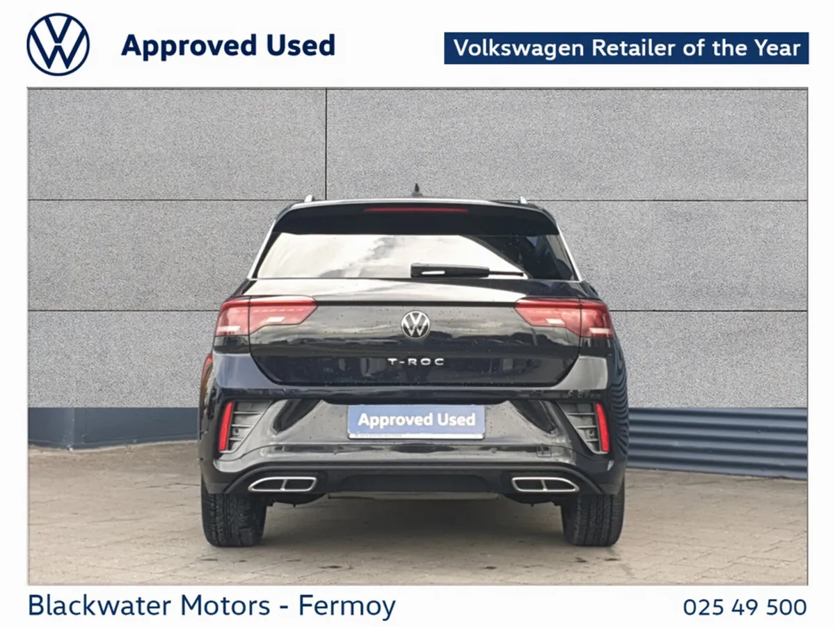 Volkswagen T-Roc SUV, Petrol, 2023, Black