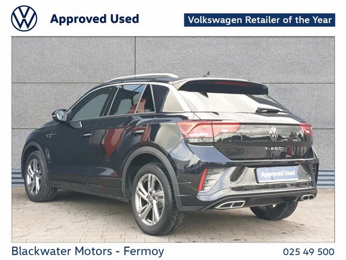 Volkswagen T-Roc SUV, Petrol, 2023, Black