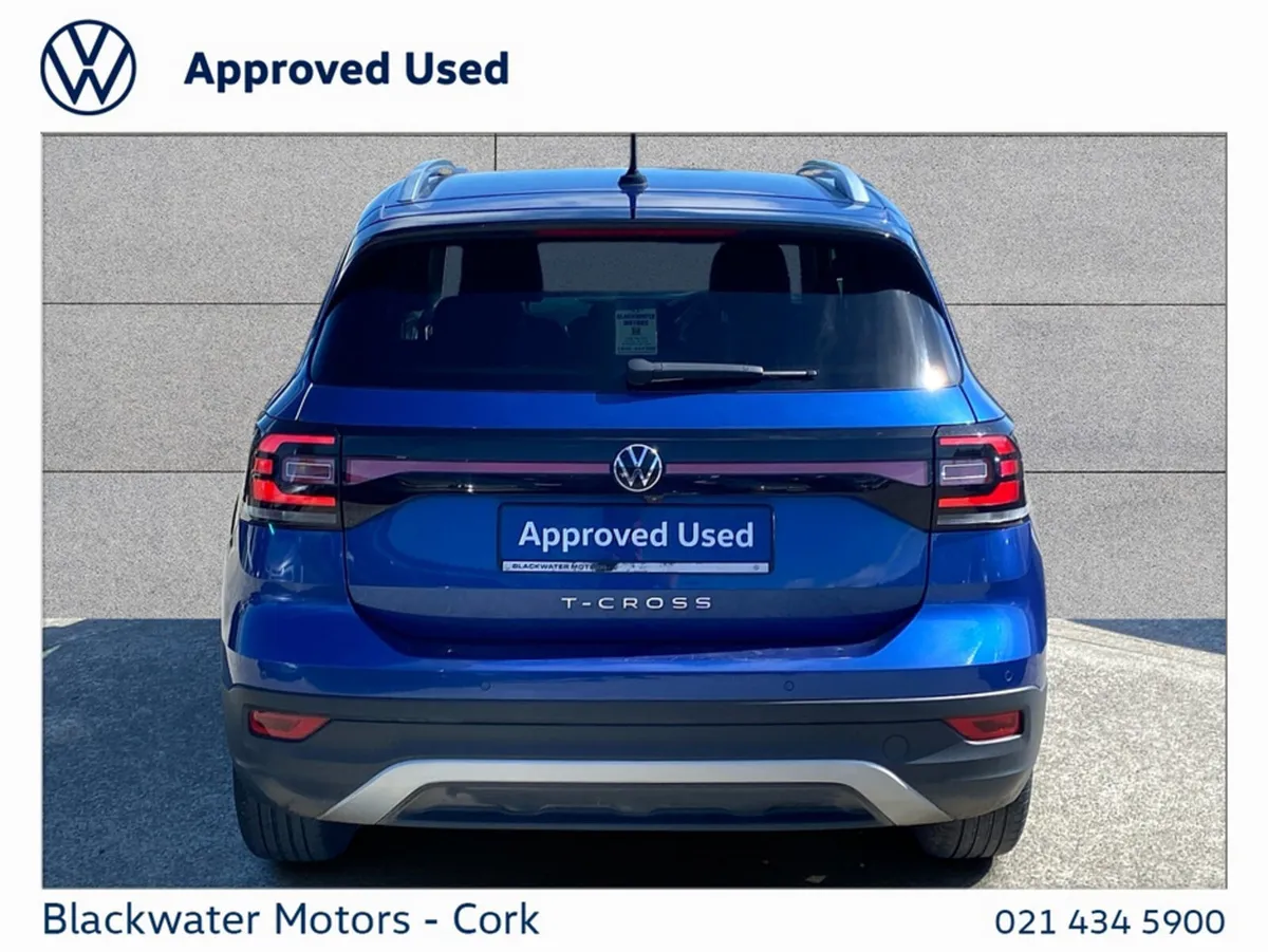 Volkswagen T-Cross SUV, Petrol, 2023, Blue