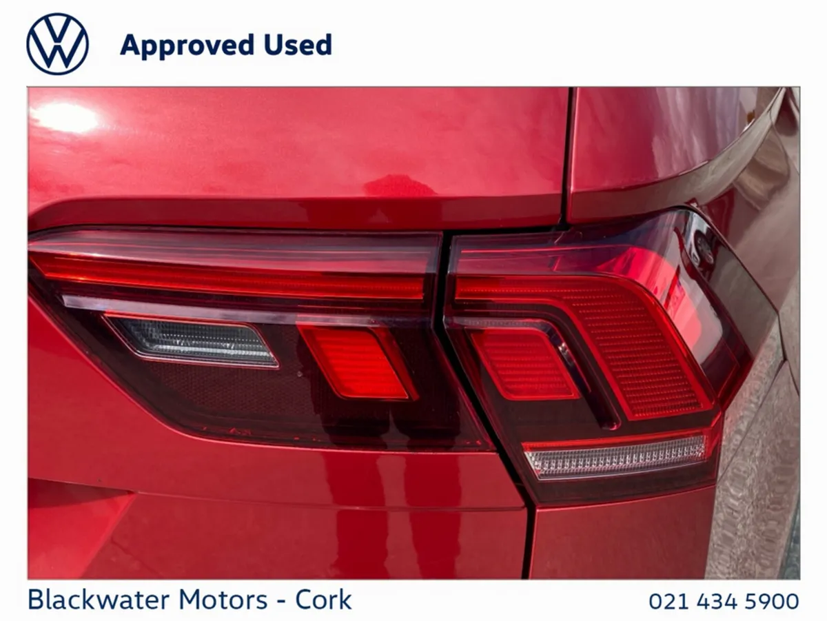 Volkswagen Tiguan SUV, Diesel, 2021, Red