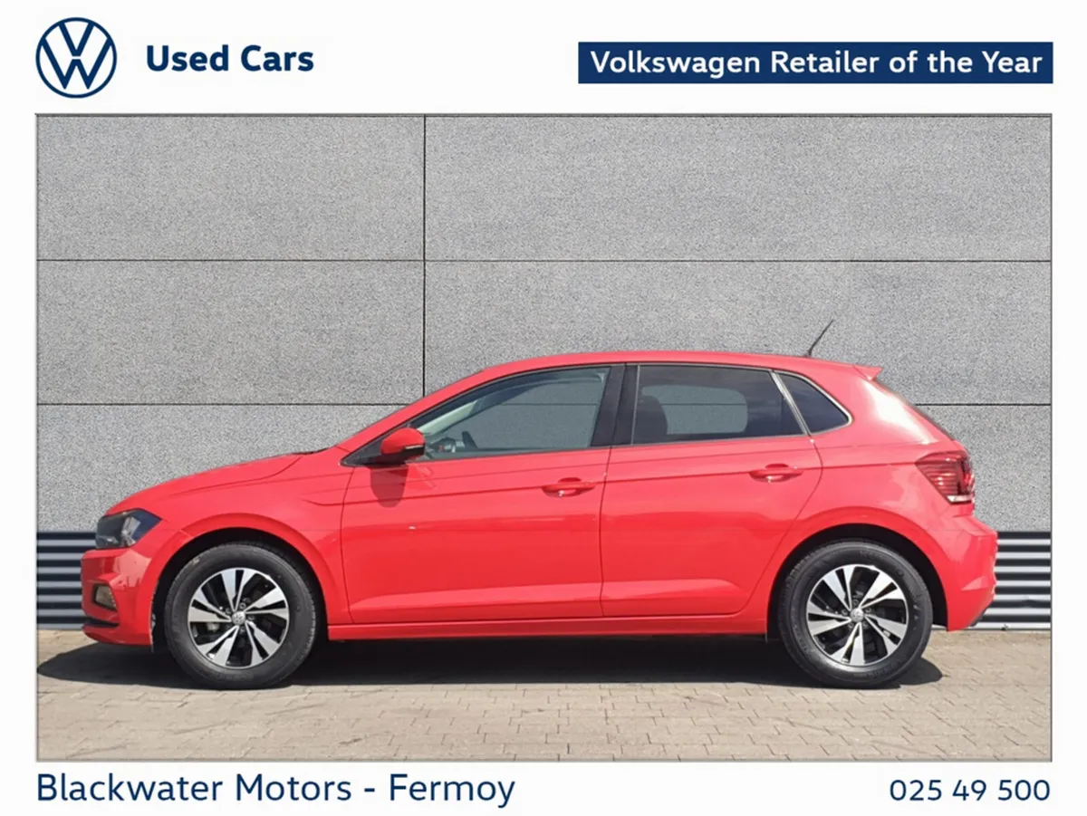 Volkswagen Polo Hatchback, Petrol, 2018, Red